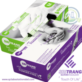 SRI TRANG Examination Hand Gloves, Latex, Powder Free