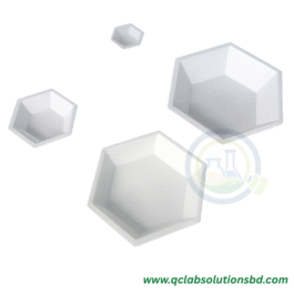 Goldspread Polystyrene Hexagon Shape Disposable Weighing Boats